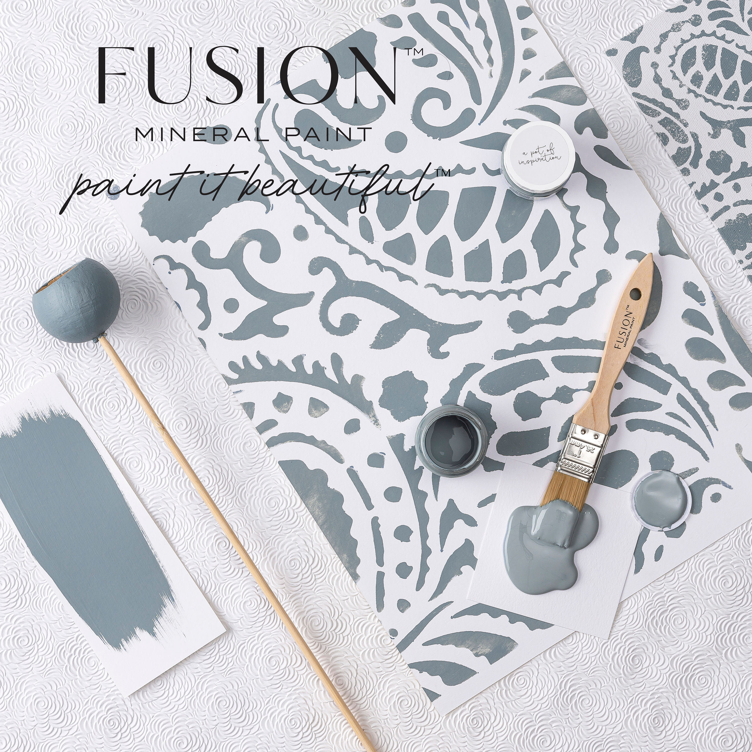 Fusion Mineral Paint Paisley - 8