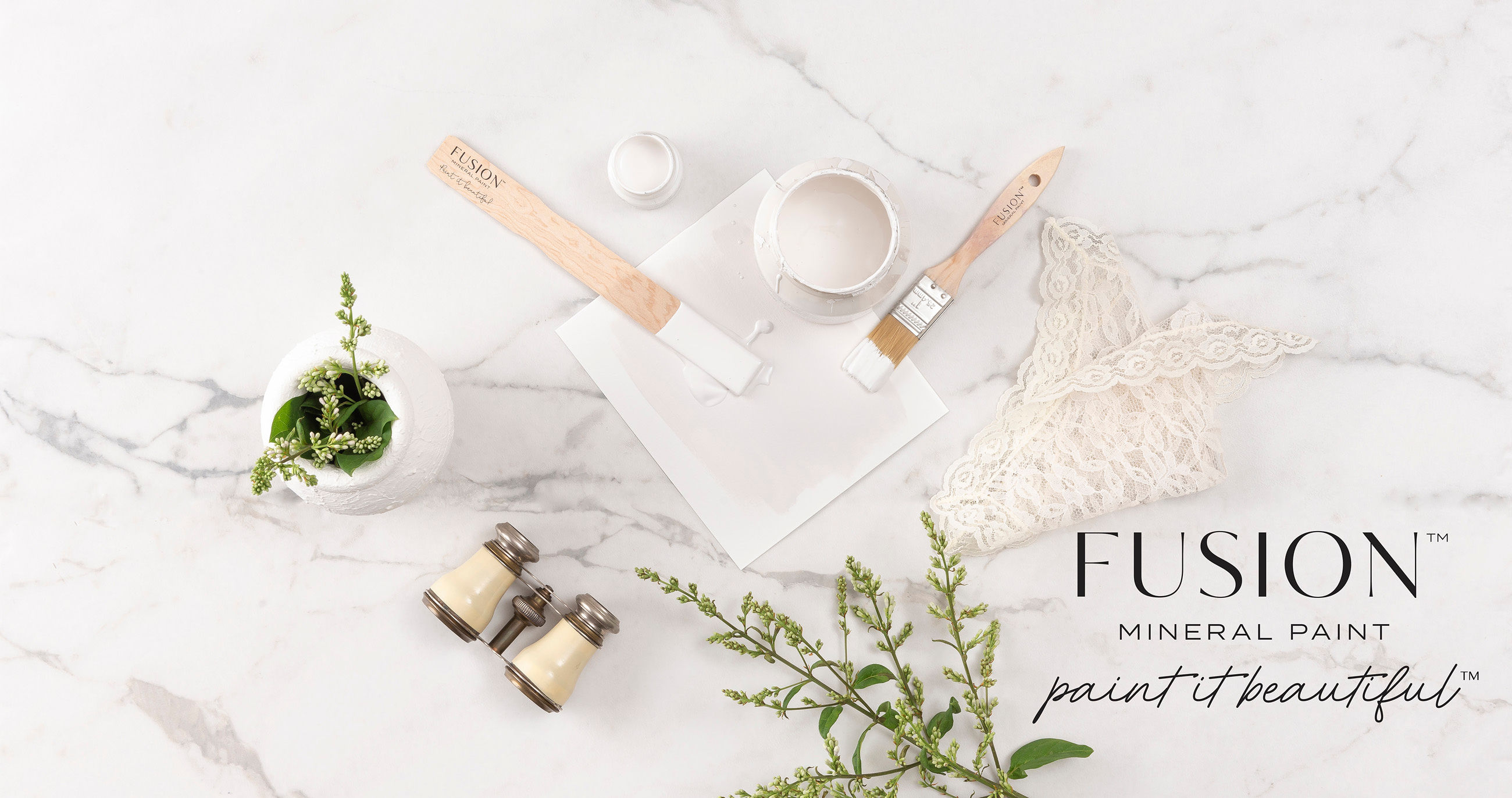 Fusion Mineral Paint Victorian Lace  - 4