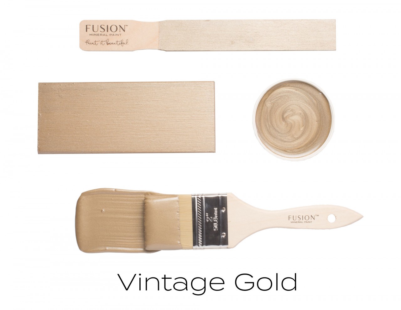 Fusion Metallic Vintage Gold  - 5