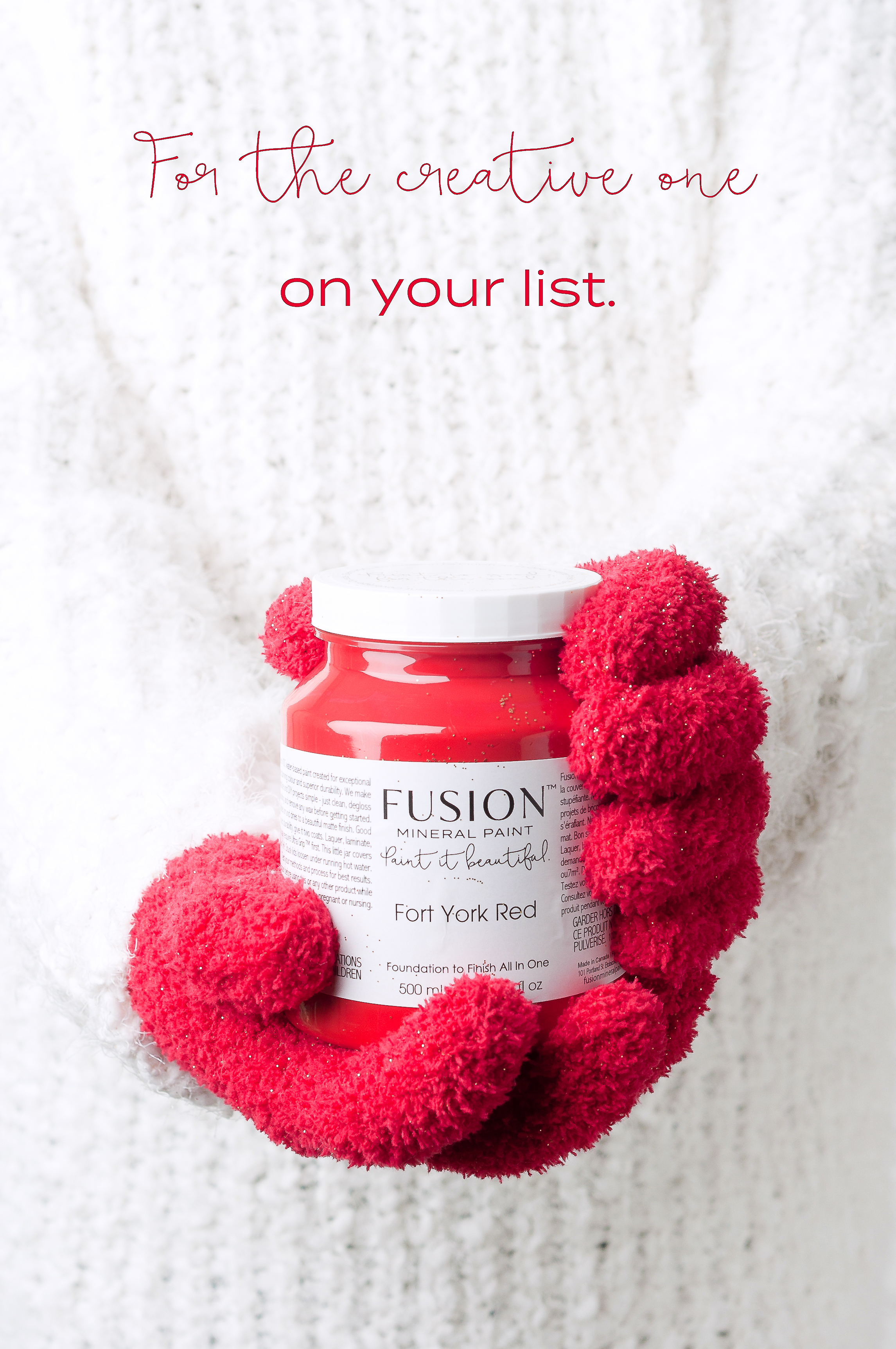 Fusion Mineral Paint  Fort York Red - 8