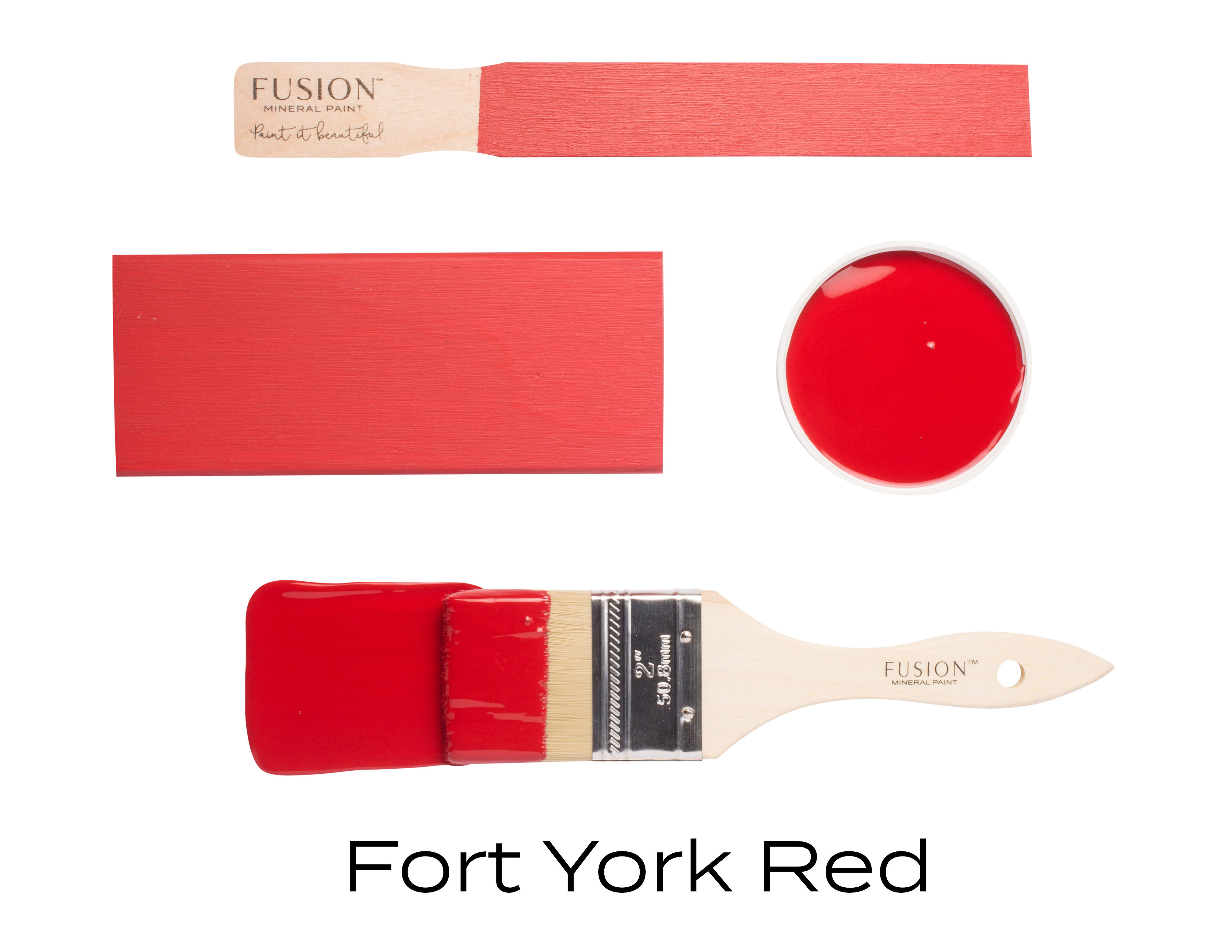 Fusion Mineral Paint  Fort York Red - 3