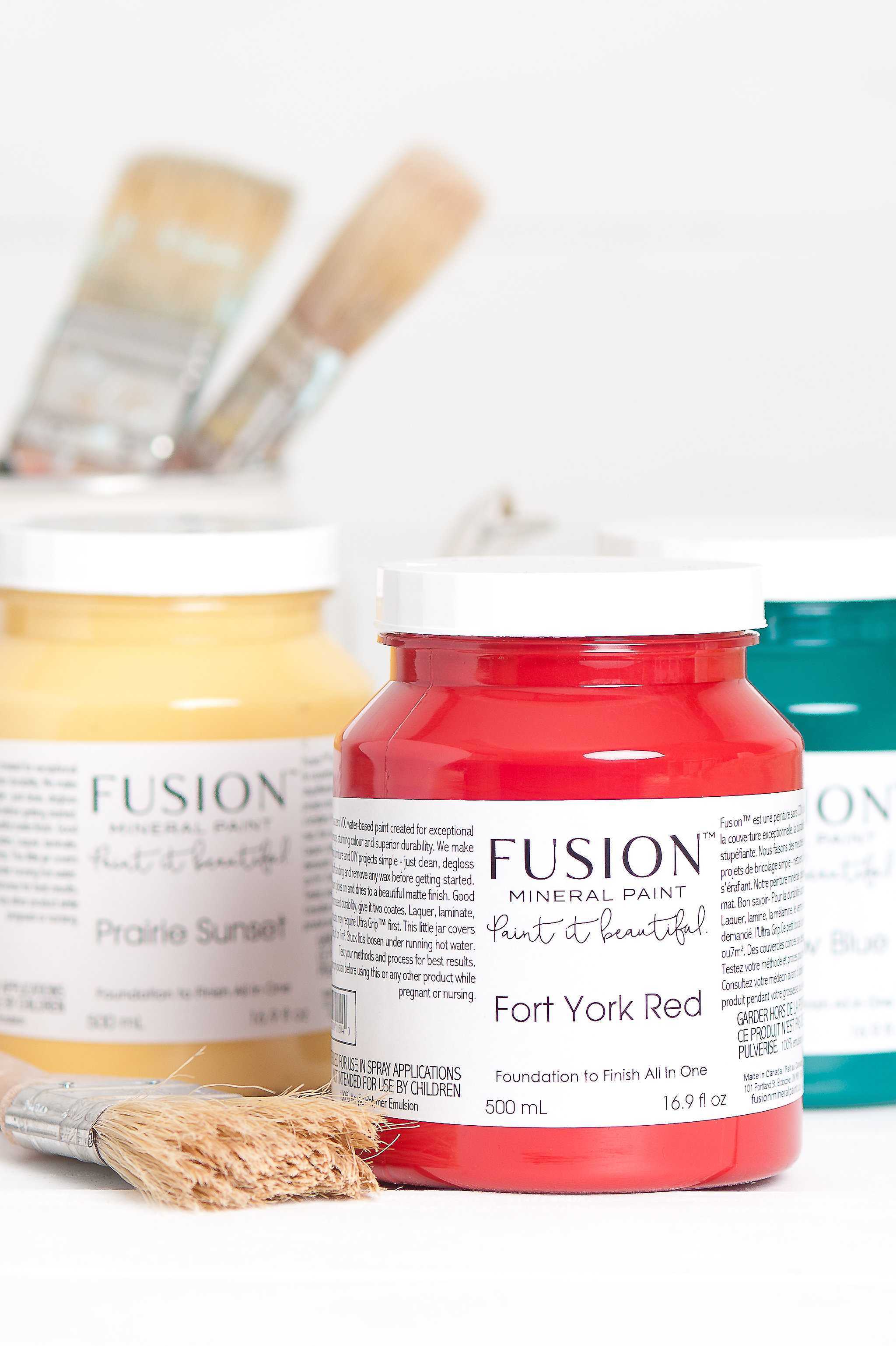 Fusion Mineral Paint  Fort York Red - 5