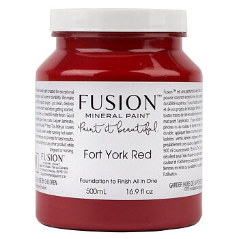 Fusion Mineral Paint  Fort York Red