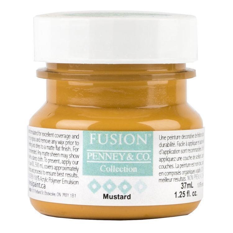 Fusion Mineral Paint Mustard  - 11