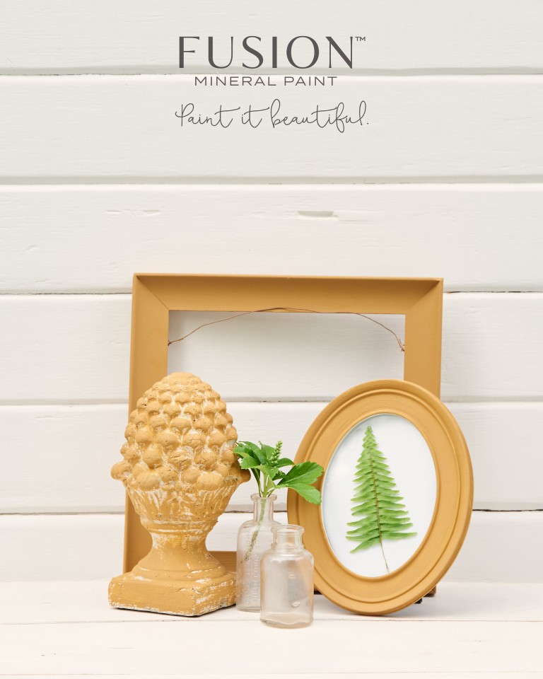 Fusion Mineral Paint Mustard  - 8