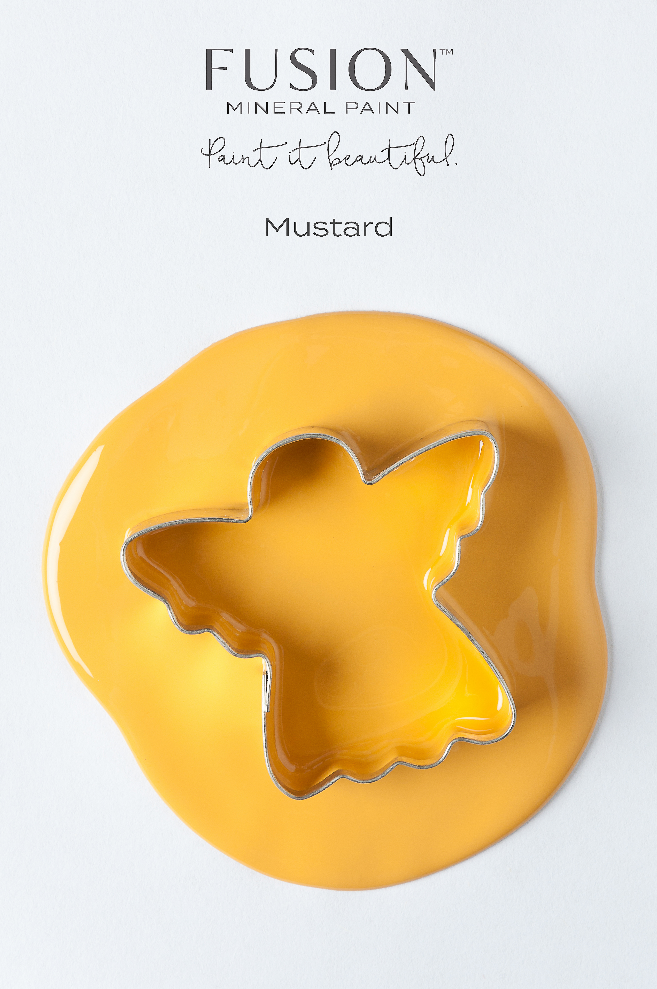 Fusion Mineral Paint Mustard  - 10