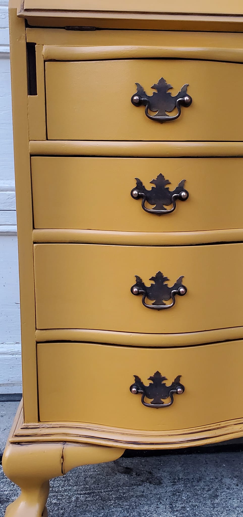 Fusion Mineral Paint Mustard  - 5