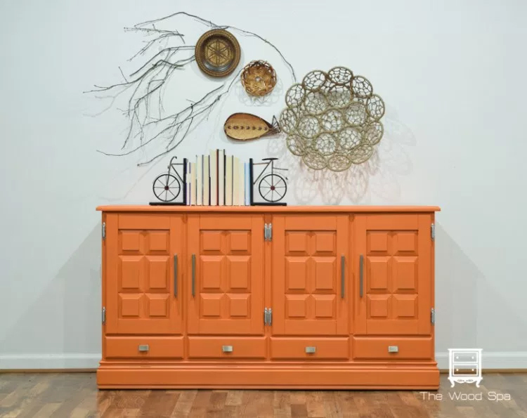 Fusion Mineral Paint Tuscan Orange - 8