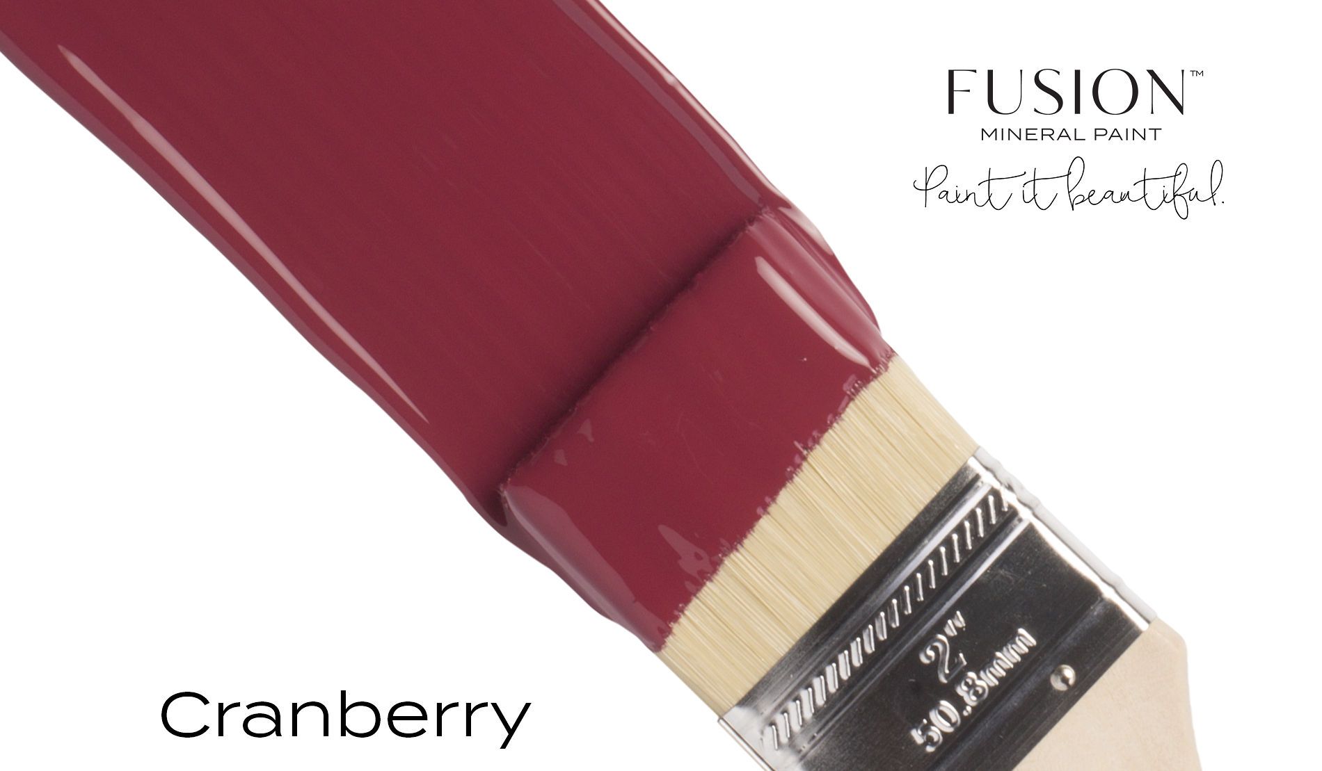 Fusion Mineral Paint Cranberry - 2