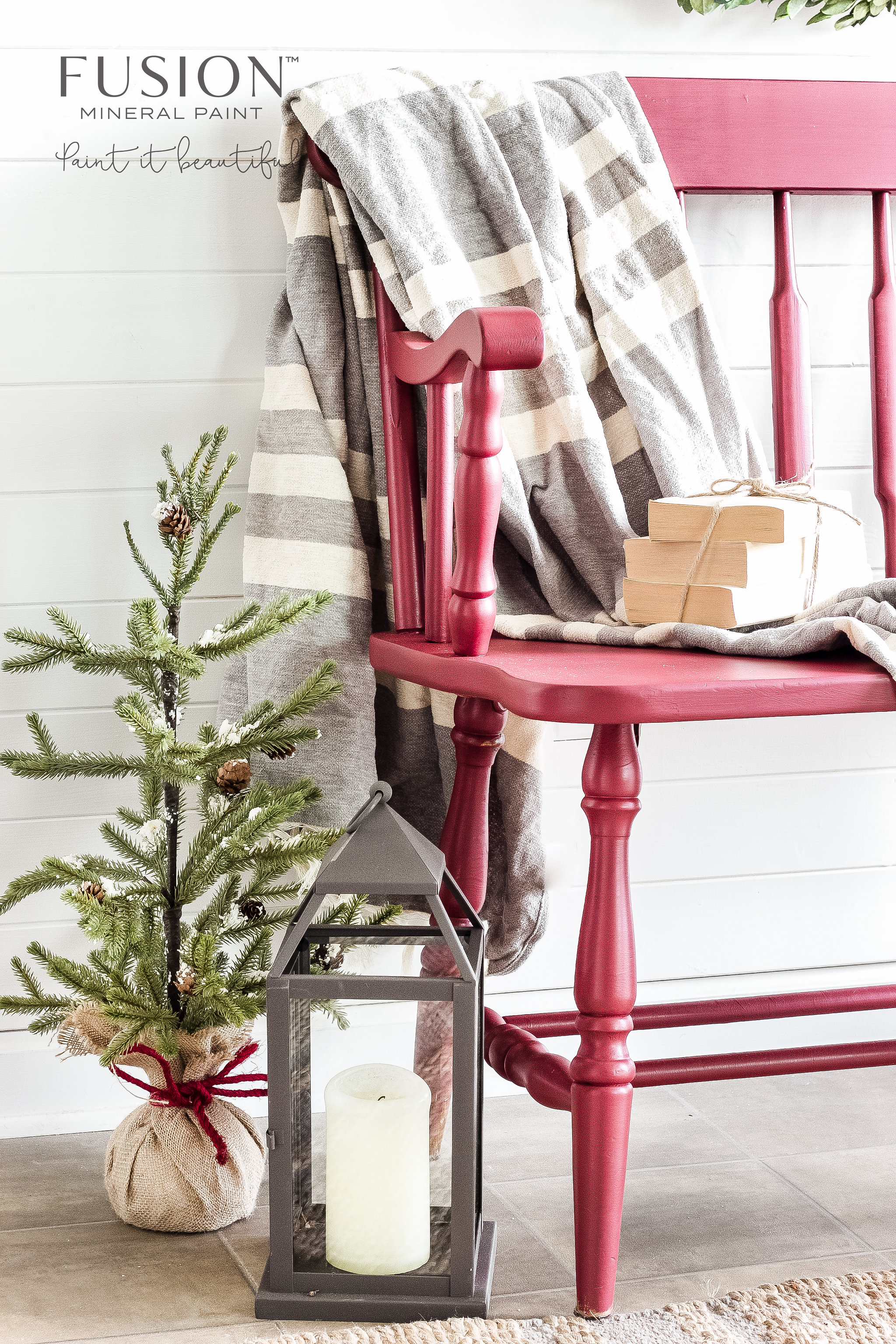 Fusion Mineral Paint Cranberry - 8