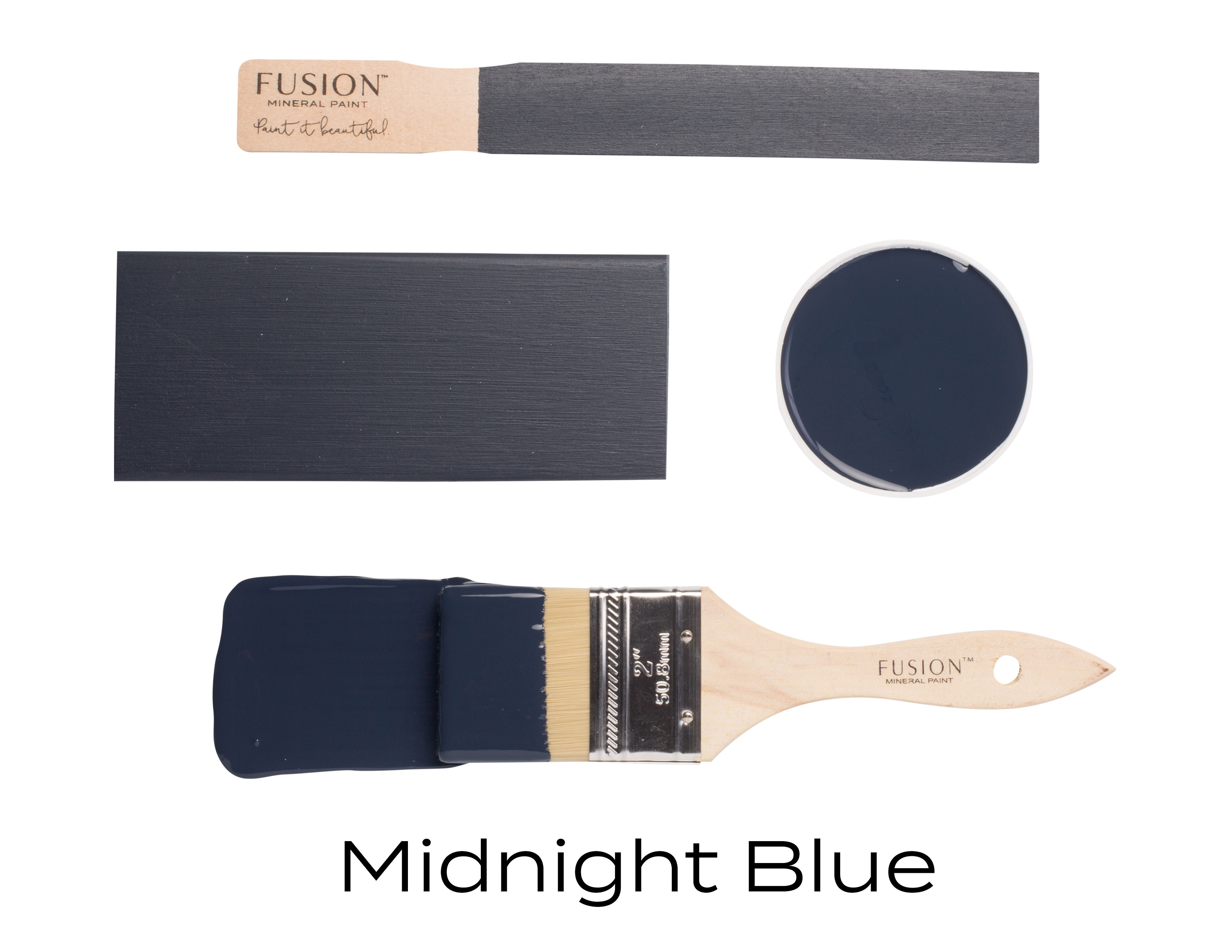 Fusion Mineral Paint Midnight Blue - 4