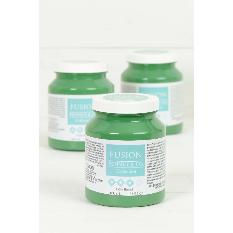 Fusion Mineral Paint Park Bench - 6