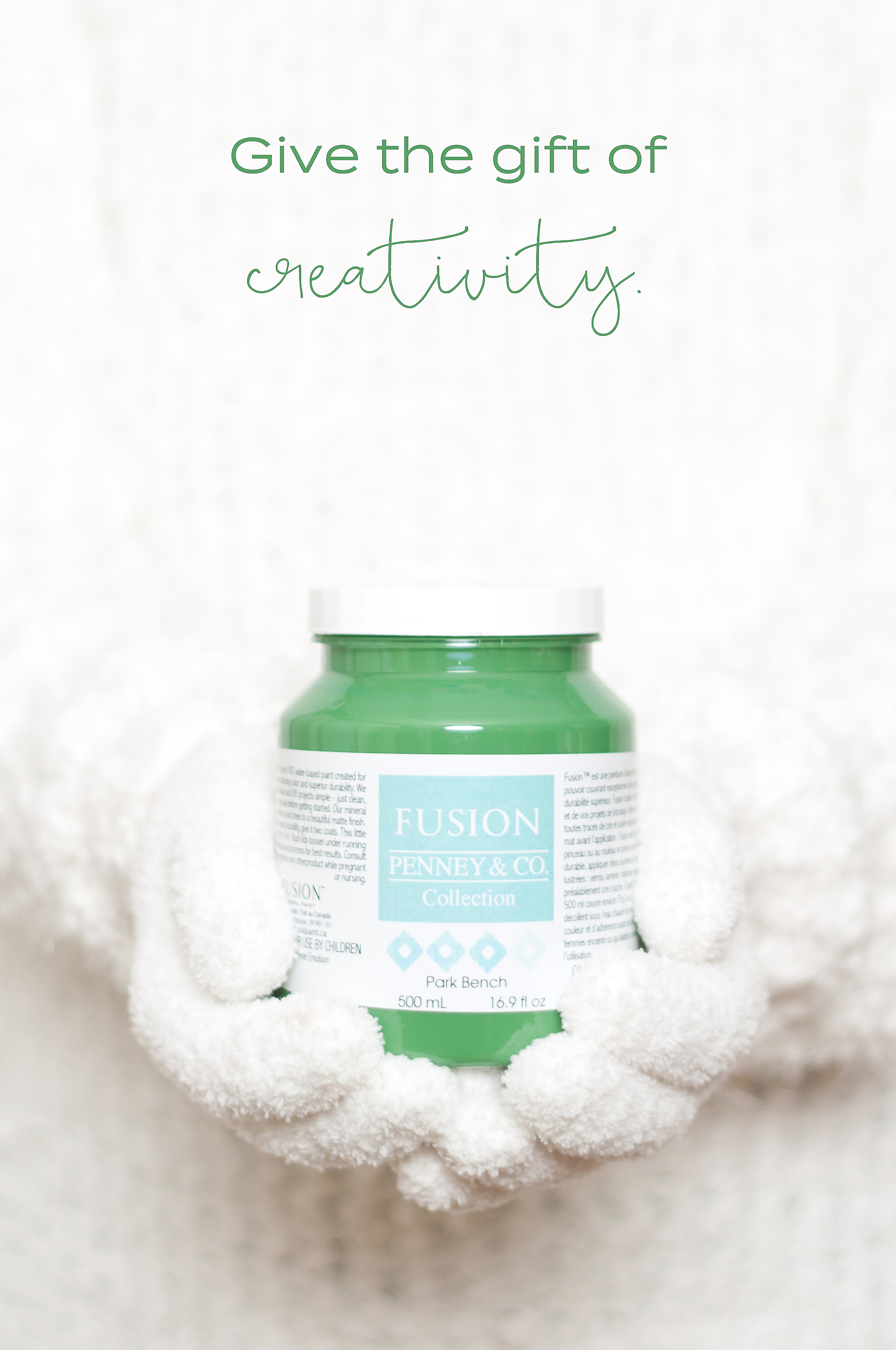 Fusion Mineral Paint Park Bench - 8