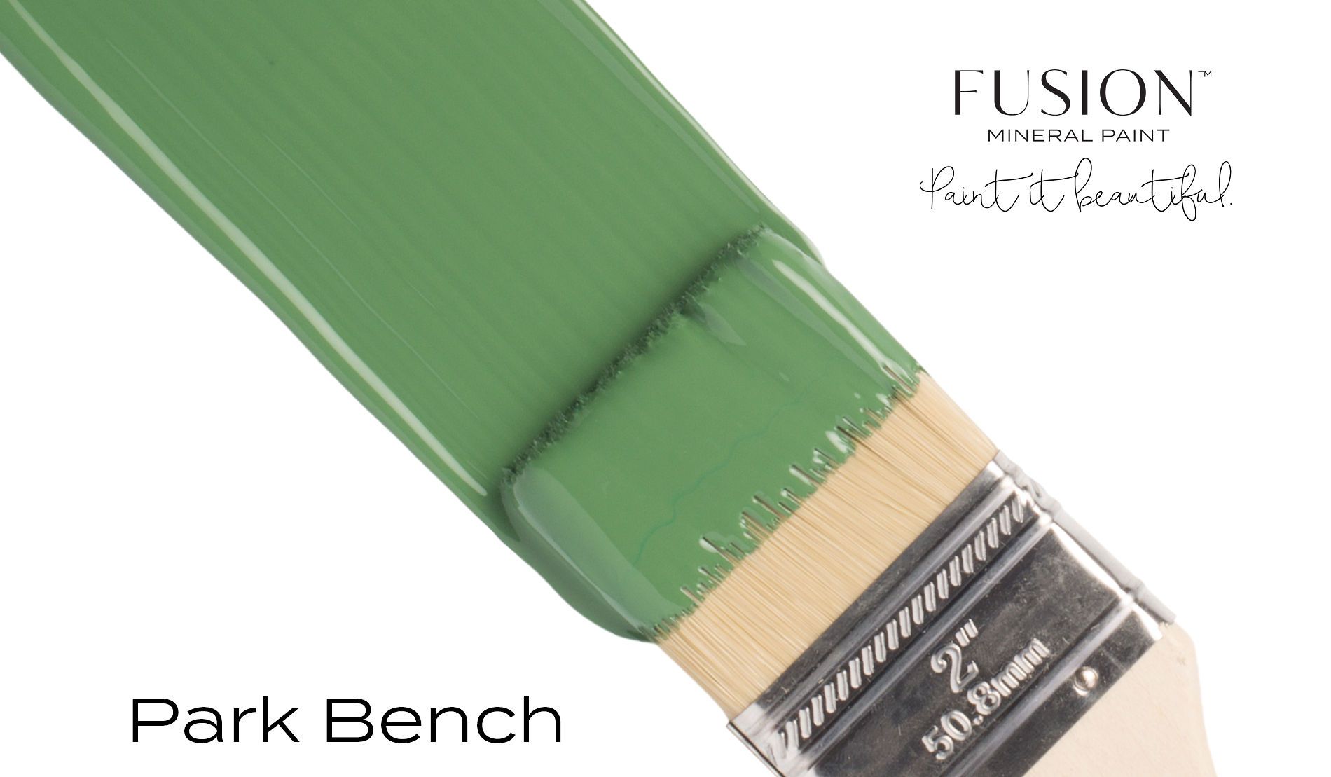 Fusion Mineral Paint Park Bench - 2