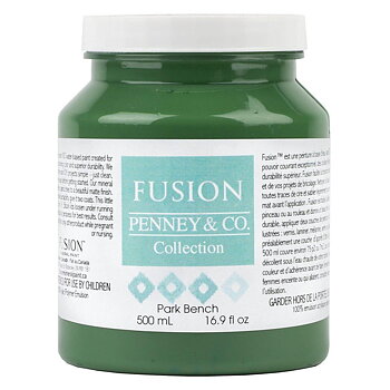 Fusion Mineral Paint Park Bench