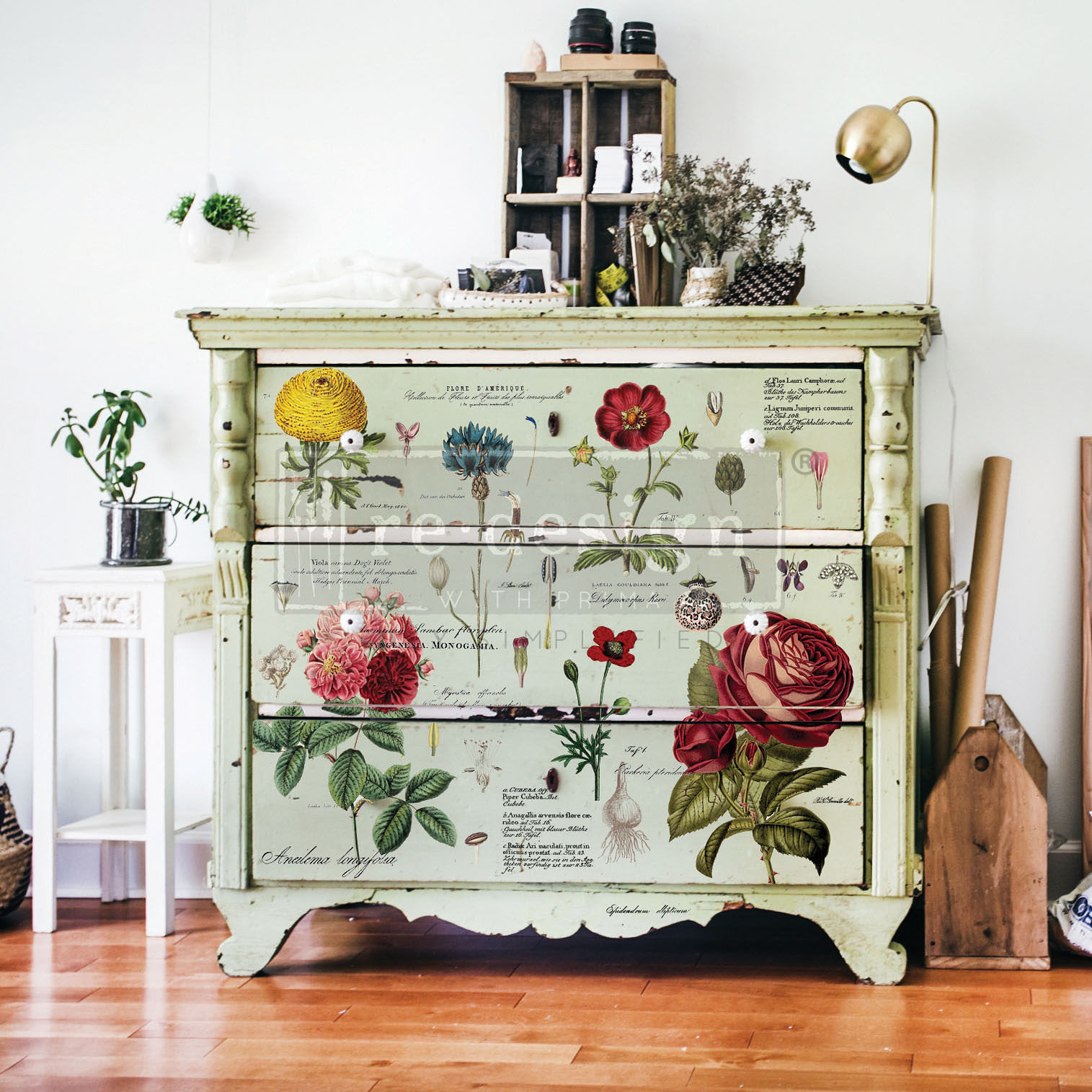 Transfer-Vintage Botanical - 2