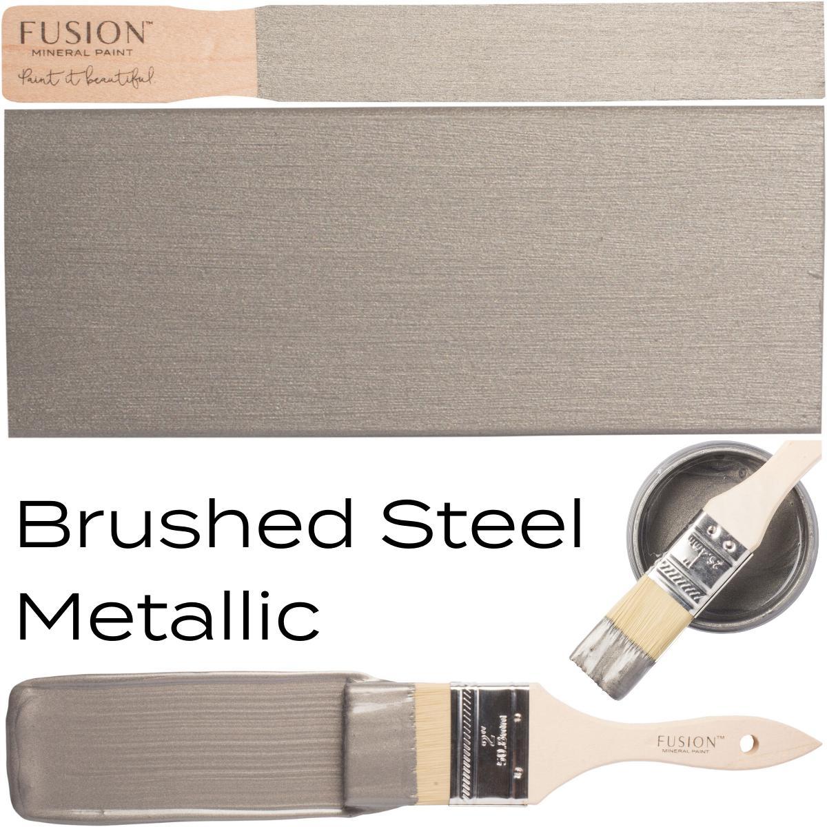 Fusion Metallic Brushed Steel (Borstad stål )  - 3
