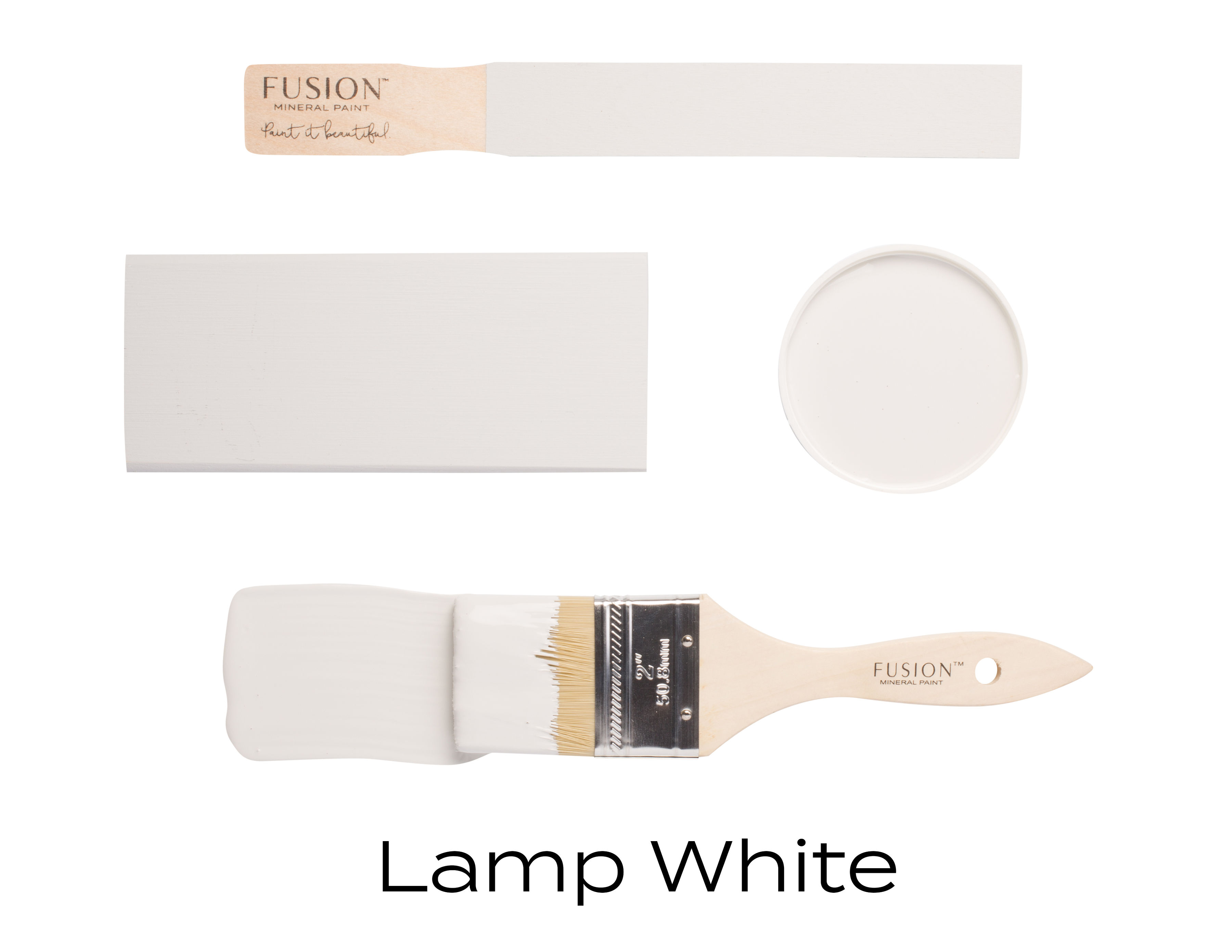 Fusion Mineral Paint  Lamp White  - 4