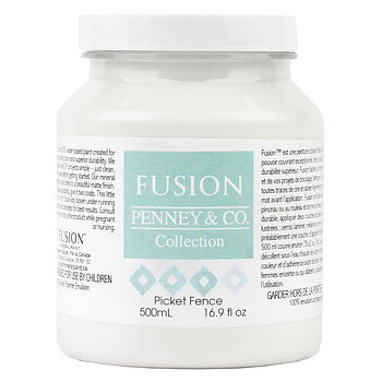 Fusion Mineral Paint Picket Fence