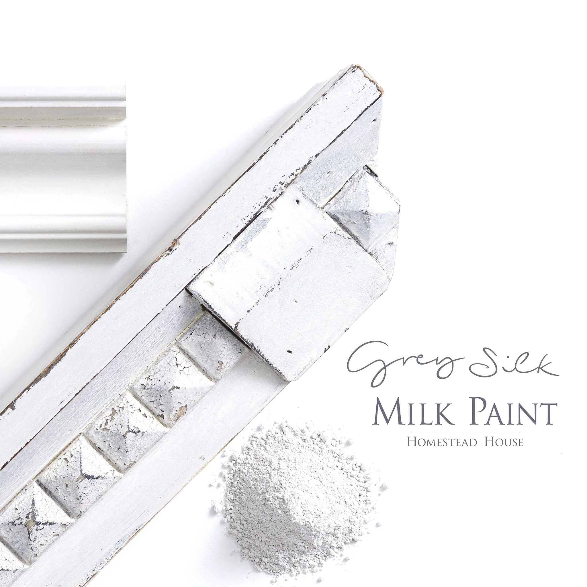 HH Milk Paint Grey Silk Provpåse 50 gram 