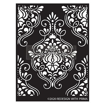 Stencil Flourish Emblem 