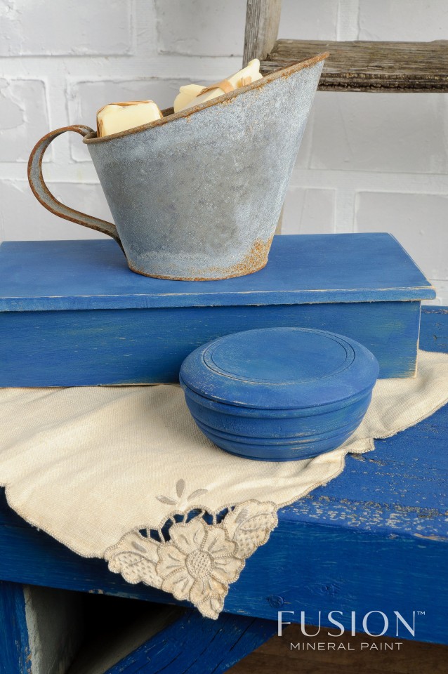 Fusion Mineral Paint Liberty Blue  - 6