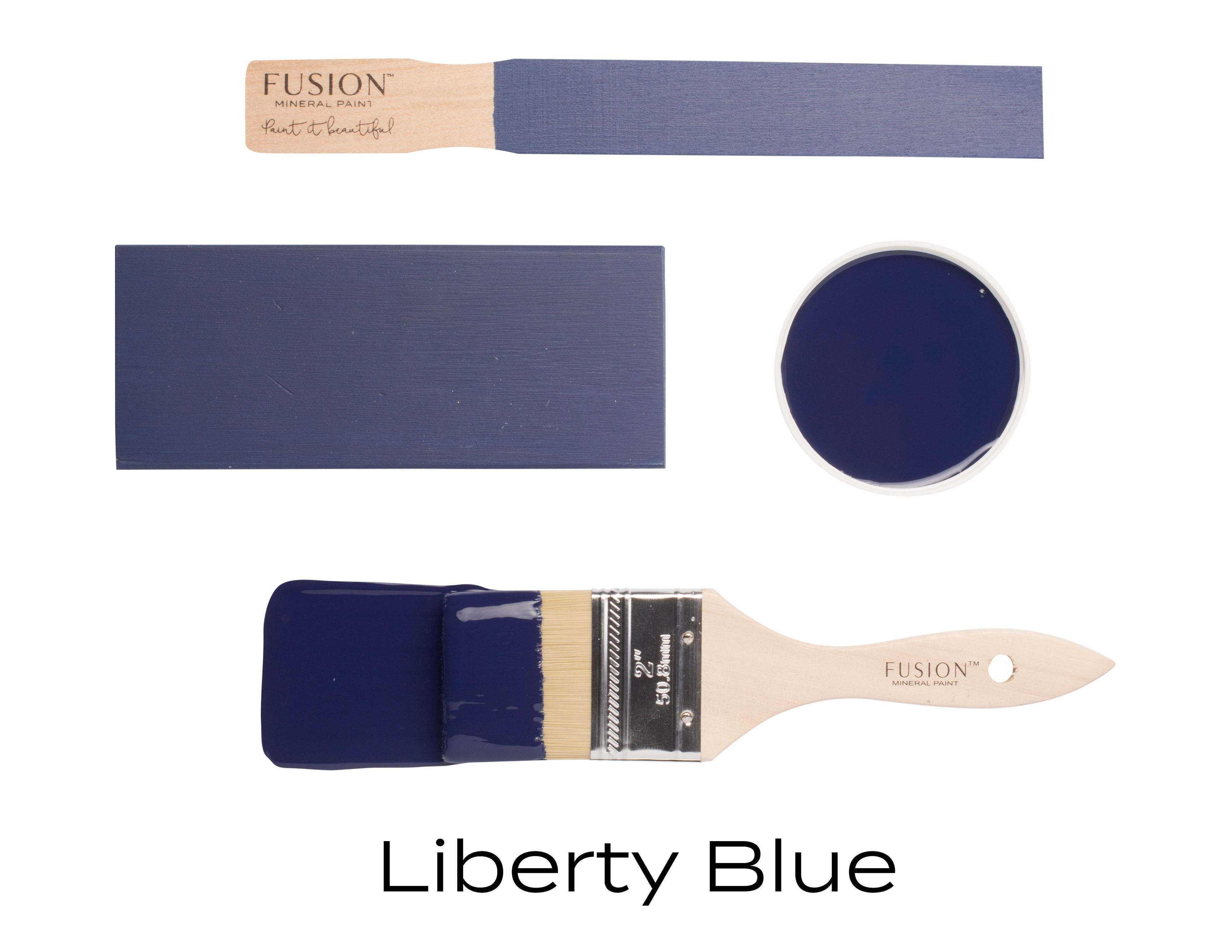 Fusion Mineral Paint Liberty Blue  - 4
