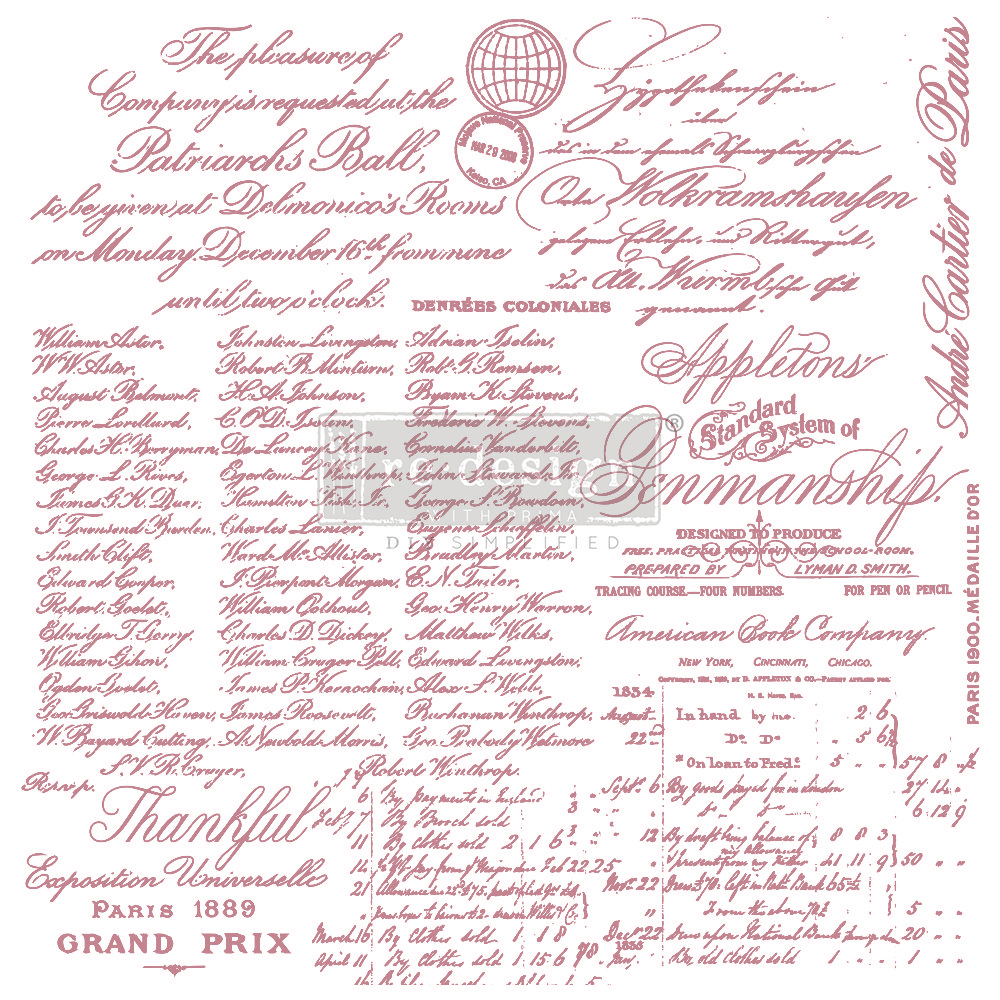 Redesign -  Stamps -Handwritten Note