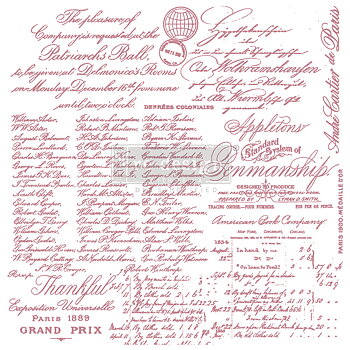 Redesign -  Stamps -Handwritten Note