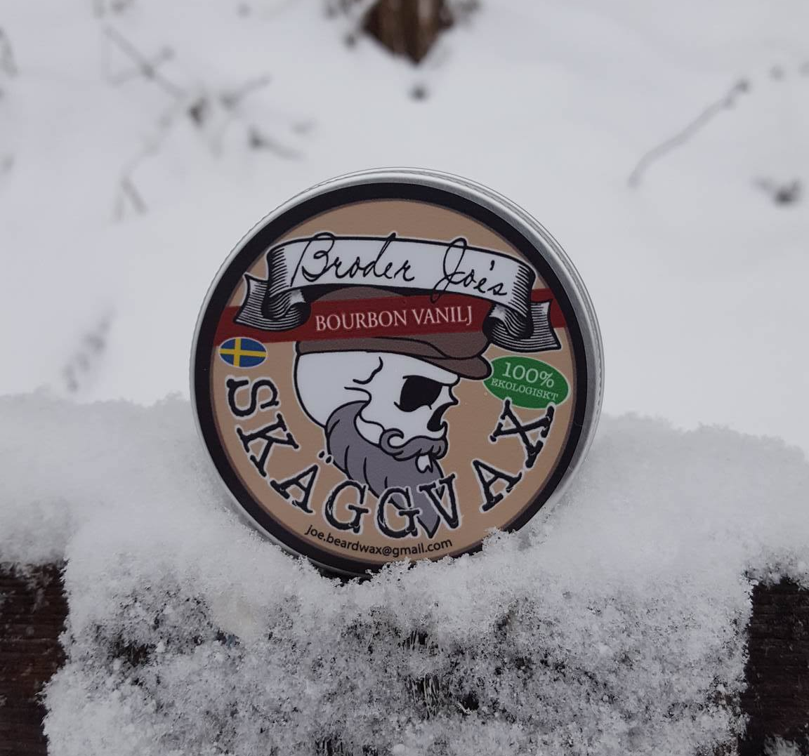 Ecological Beard wax Bourbon Vanilj 60 ml - 2