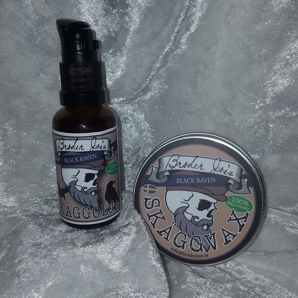 Black Raven Beard wax & Beard oil - 2