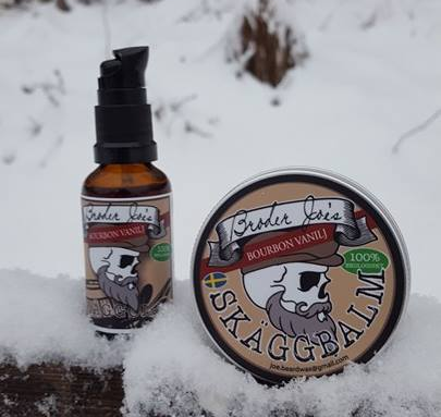 Bourbon Vanilj Beard balm & Beard oil - 2
