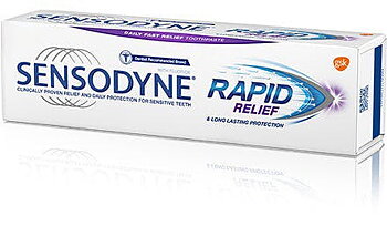  Sensodyne Rapid Relief, 3-Pack