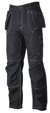 Midjebyxa svart, 100% bomull