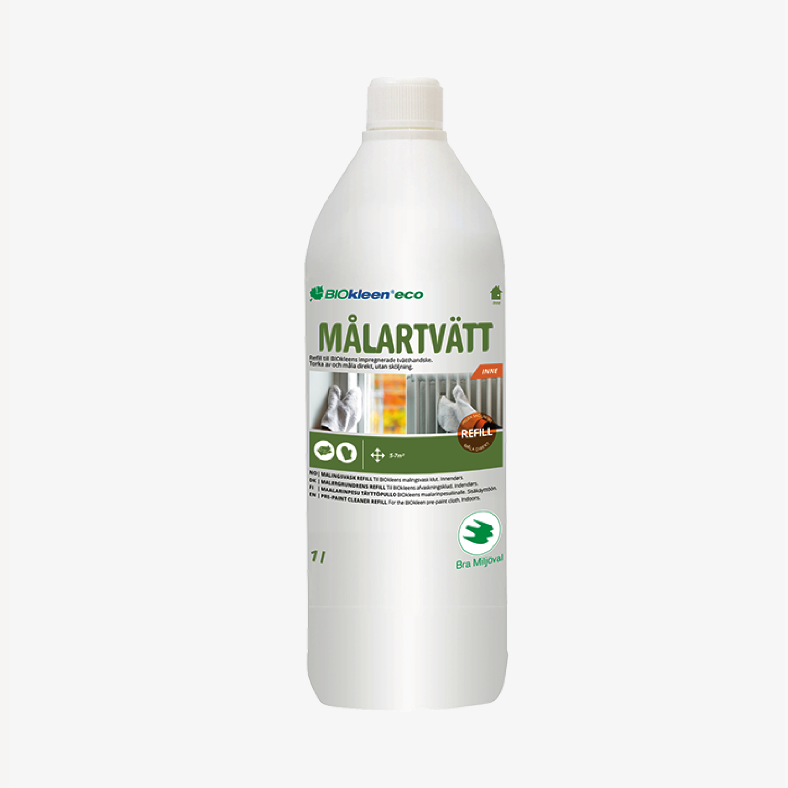 MÅLARTVÄTT BIOKLEEN 1 L, refill Eco