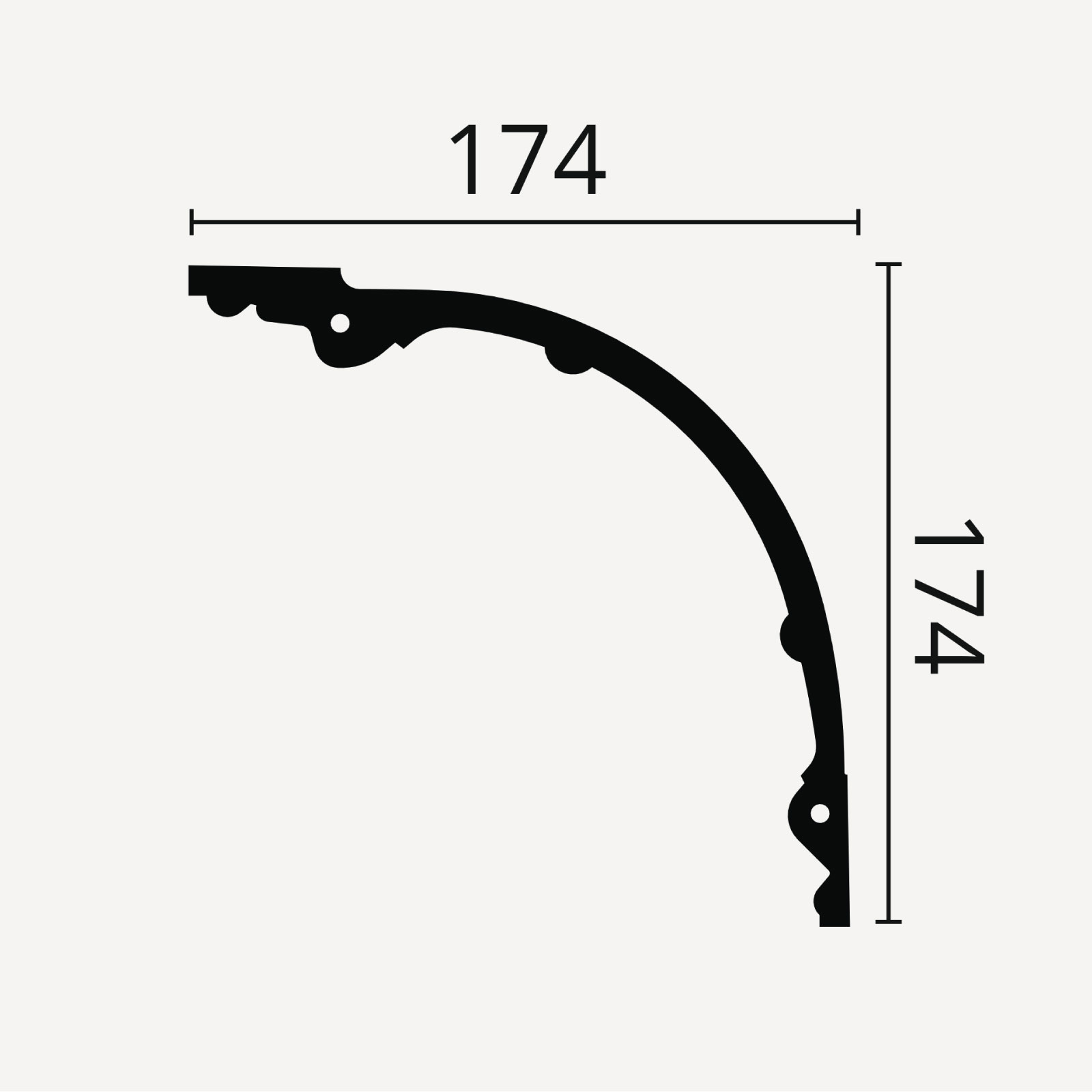 TAKLIST ARSTYL Z41, 175x175 mm  - 2