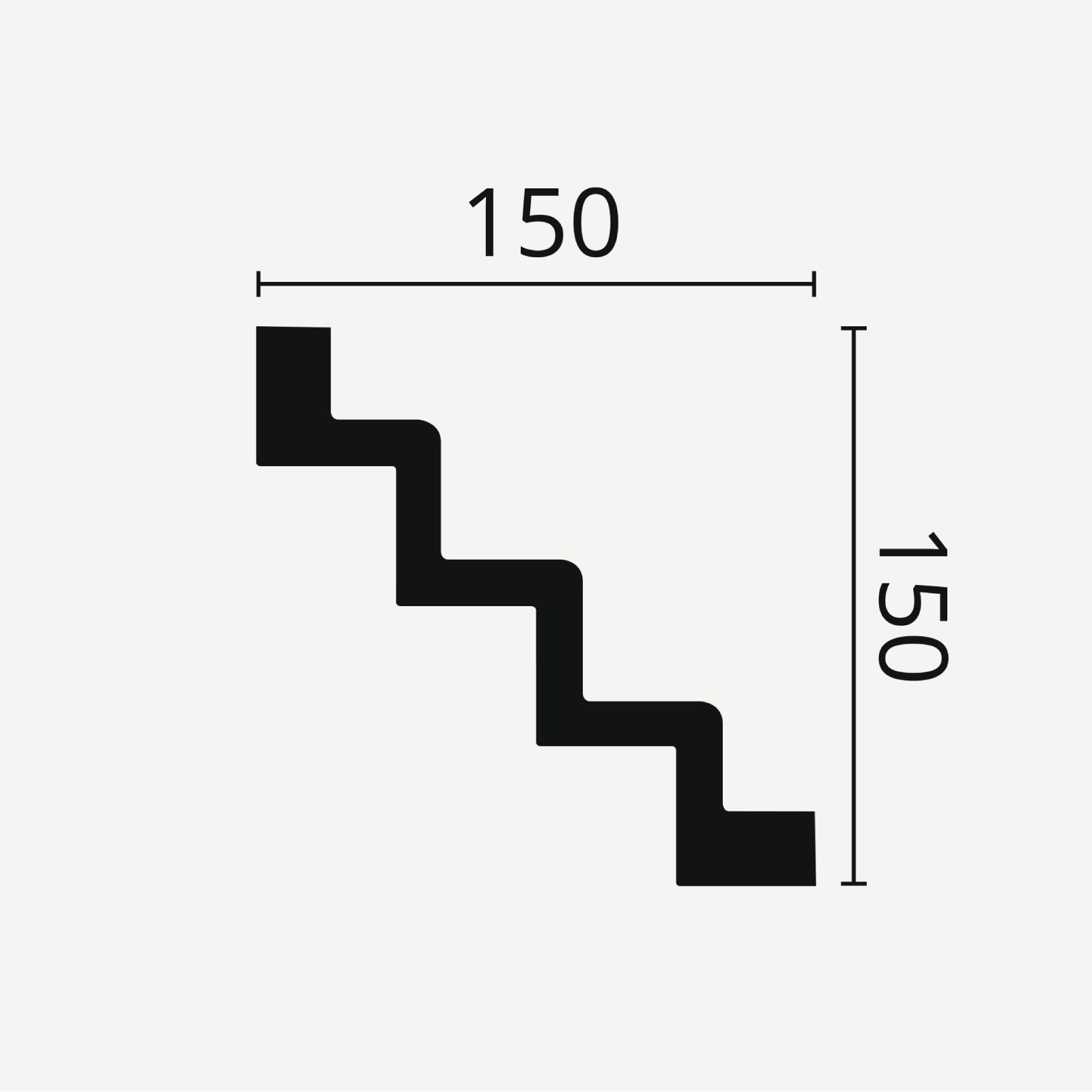 TAKLIST ARSTYL Z51, 150x150 mm  - 2