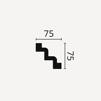 TAKLIST ARSTYL Z52, 75x75 mm 