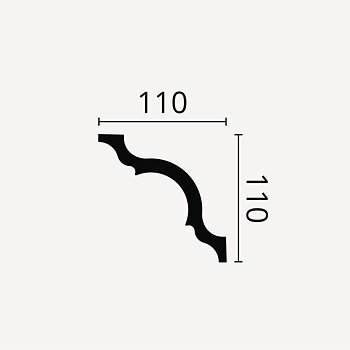 TAKLIST NOMASTYL A, 110x110 mm 