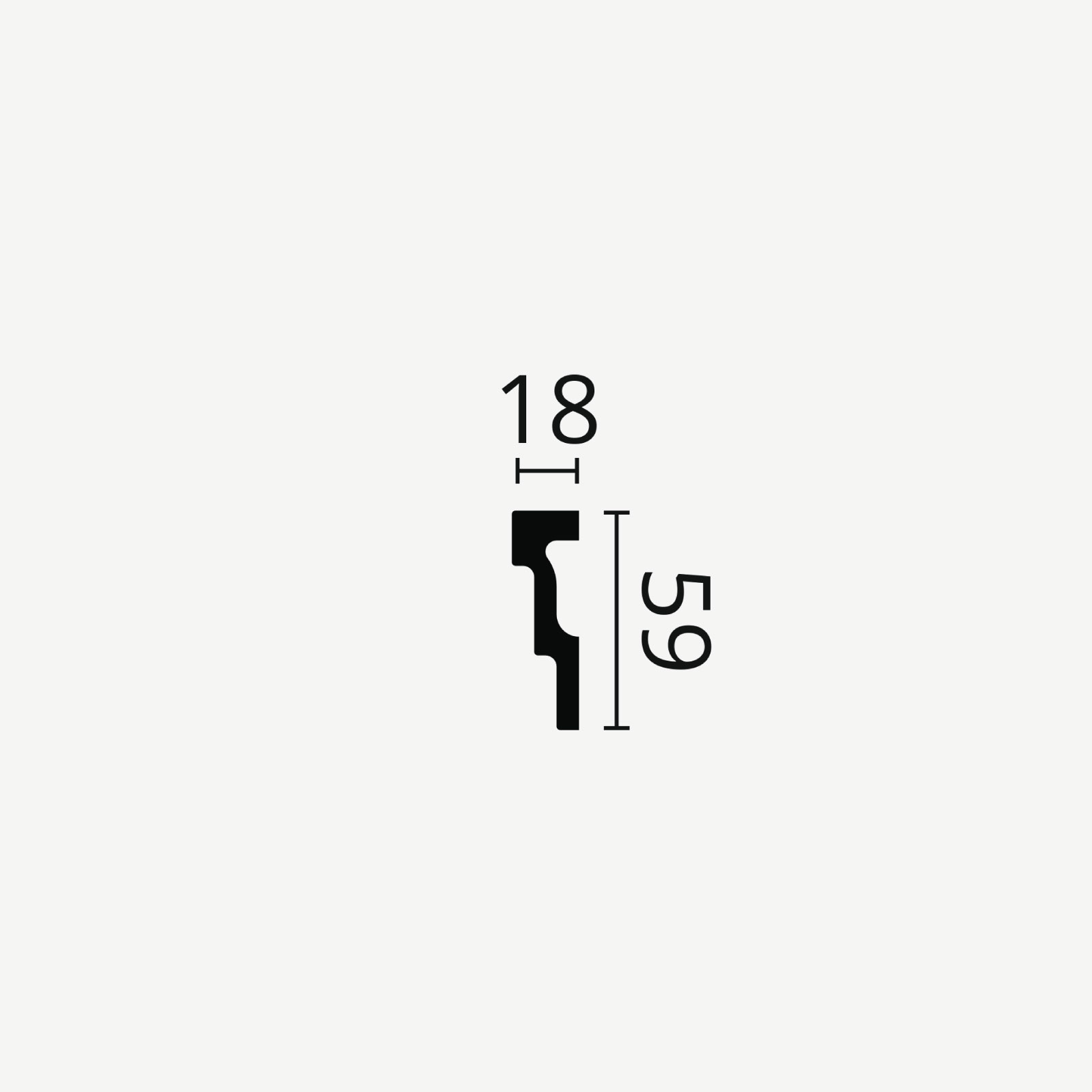 TAKLIST NOMASTYL M2, 60x20 mm  - 2