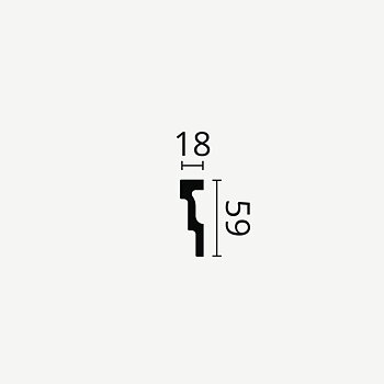TAKLIST NOMASTYL M2, 60x20 mm 