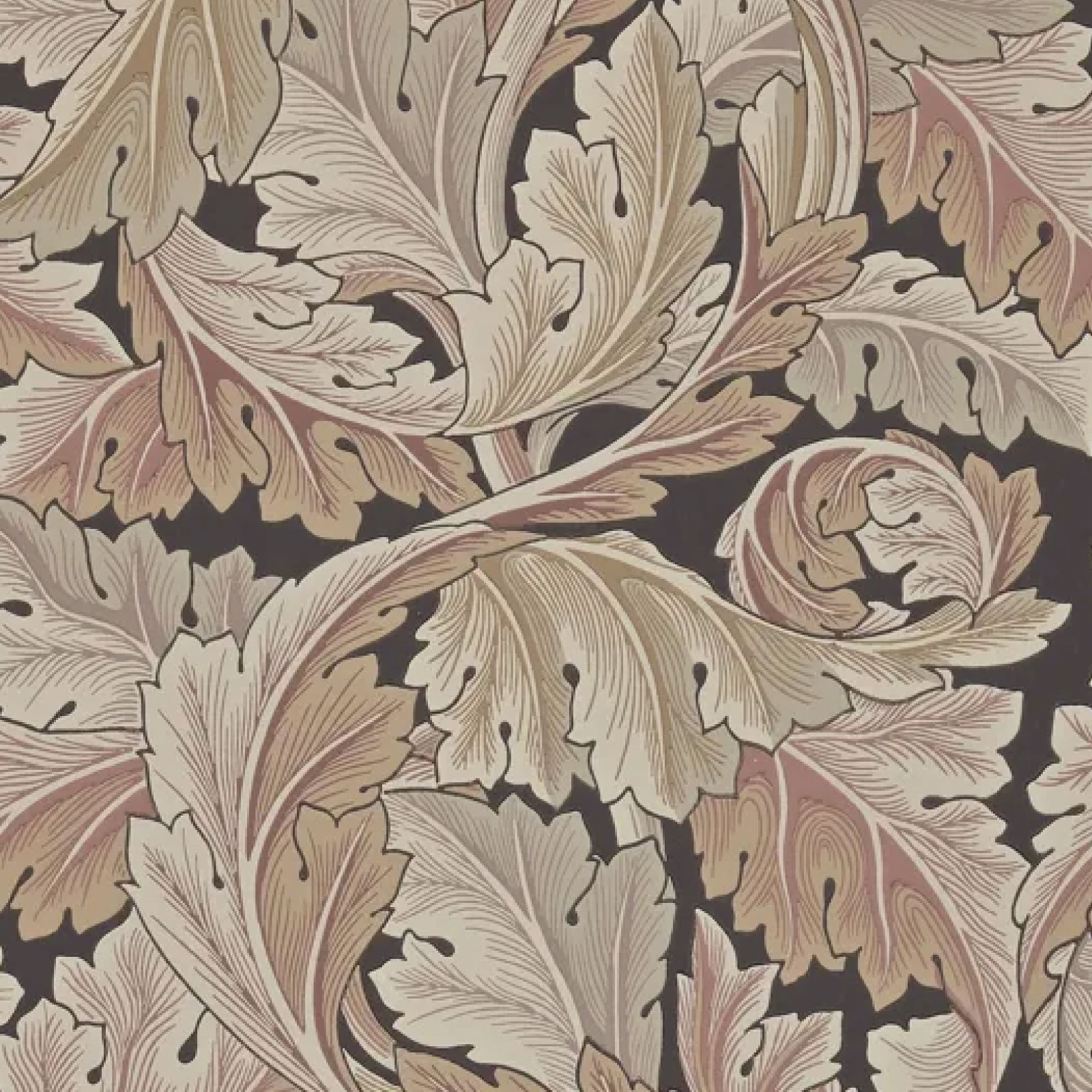 TAPET ACANTHUS, Terracotta