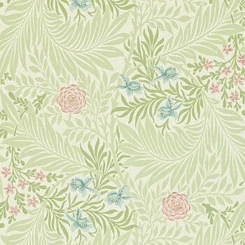 TAPET LARKSPUR, Green/Coral