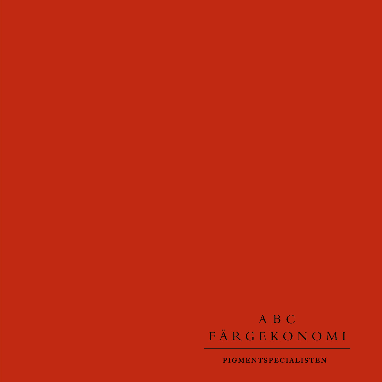 PIGMENT ORDENSRÖTT