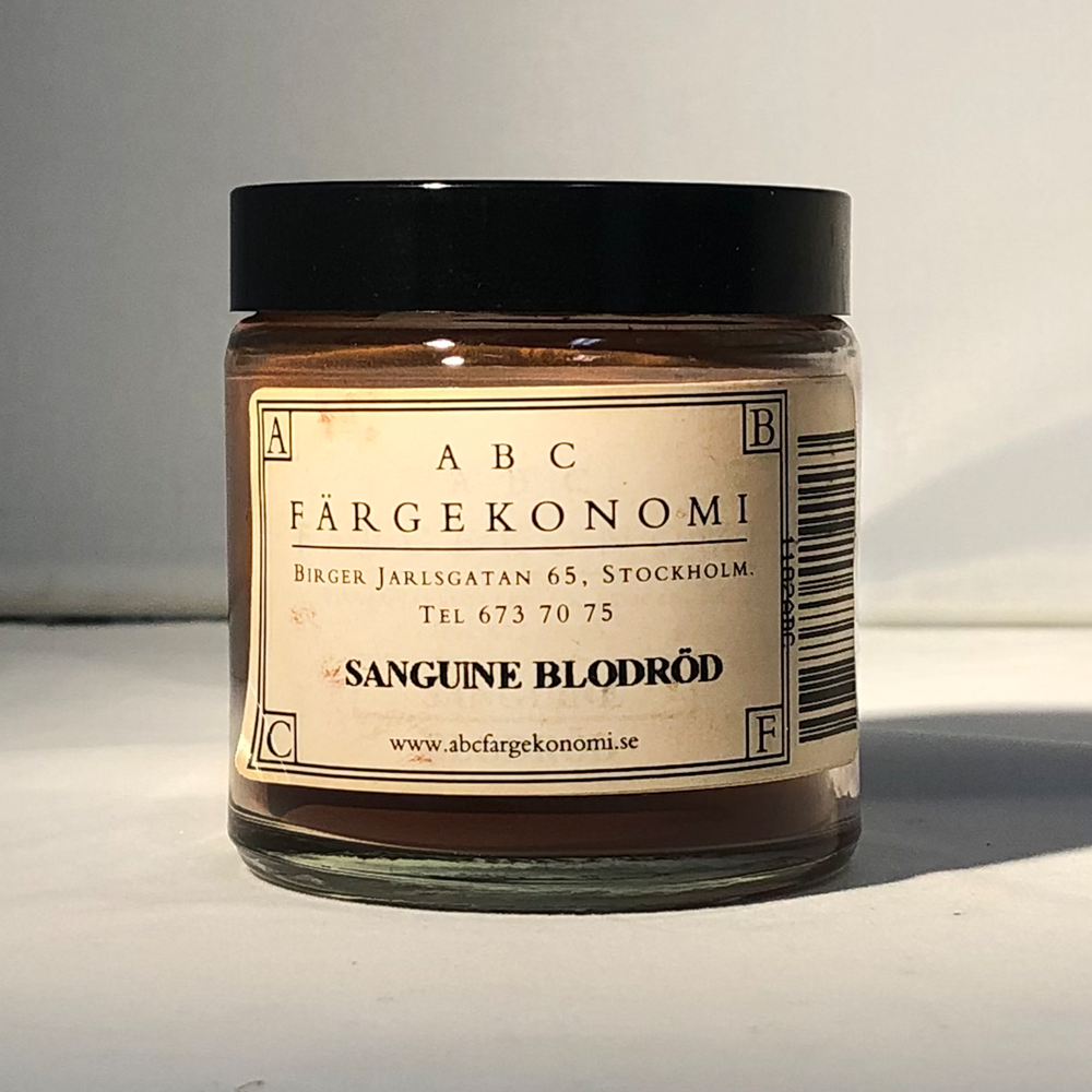 PIGMENT SANGUINE BLODRÖD - 2