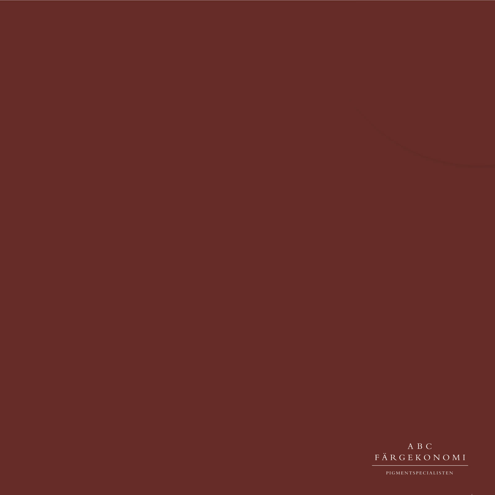 LINOLJEFÄRG CAPUT MORTUUM 1A - 2