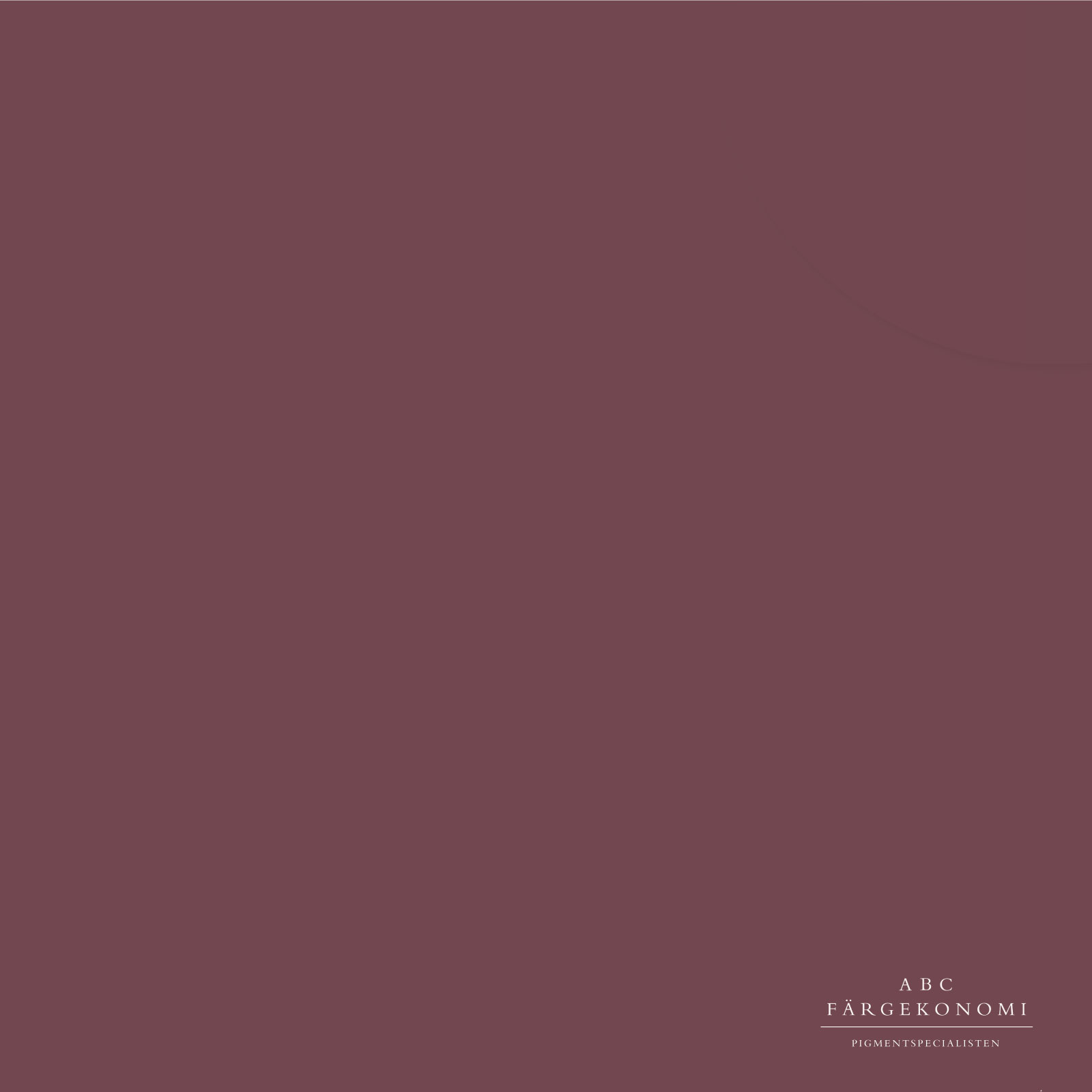LINOLJEFÄRG CAPUT MORTUUM 2A - 3