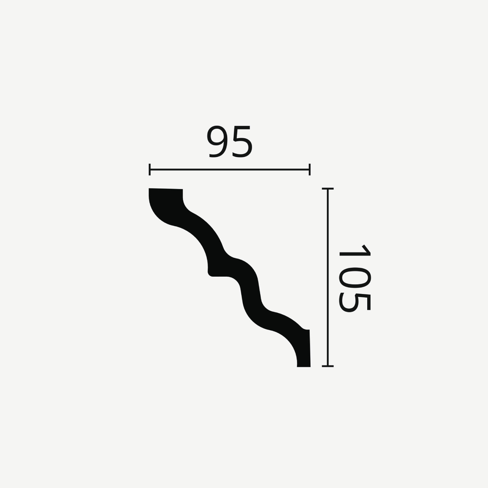 TAKLIST NOMASTYL SM, 105x95mm - 2
