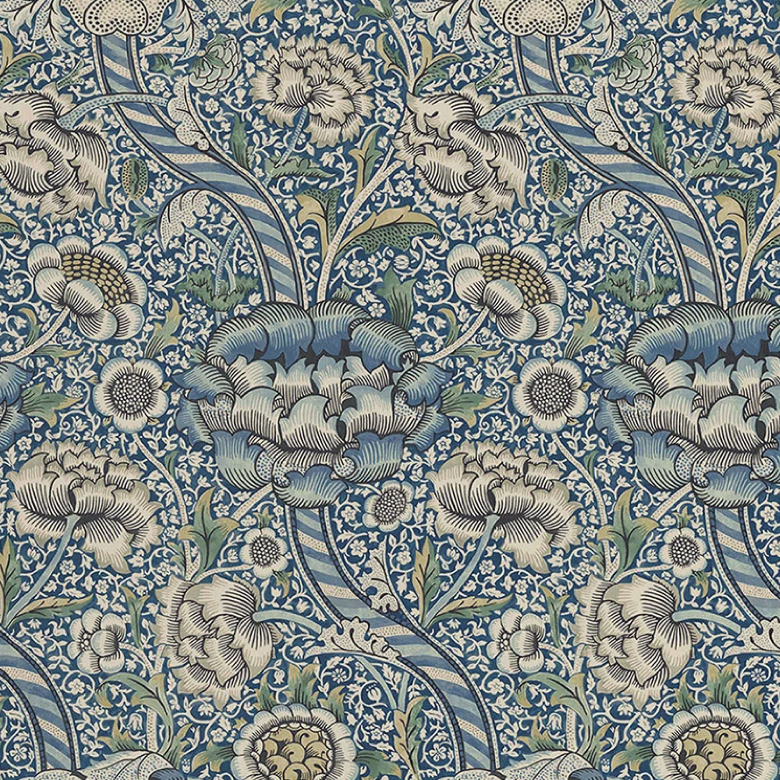 TAPET WANDLE, Blue/Stone