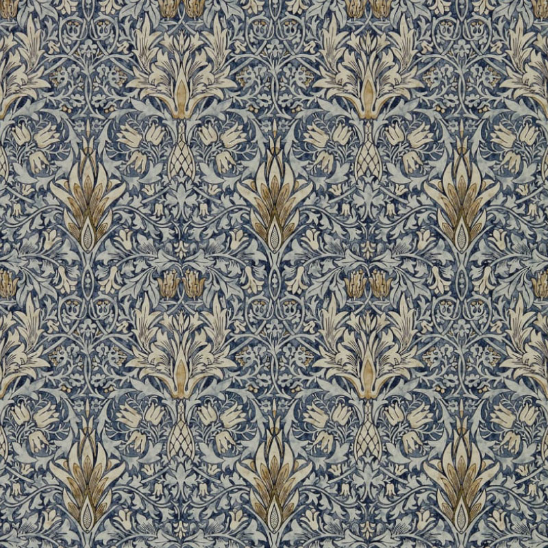 TAPET SNAKESHEAD, Indigo Cumin
